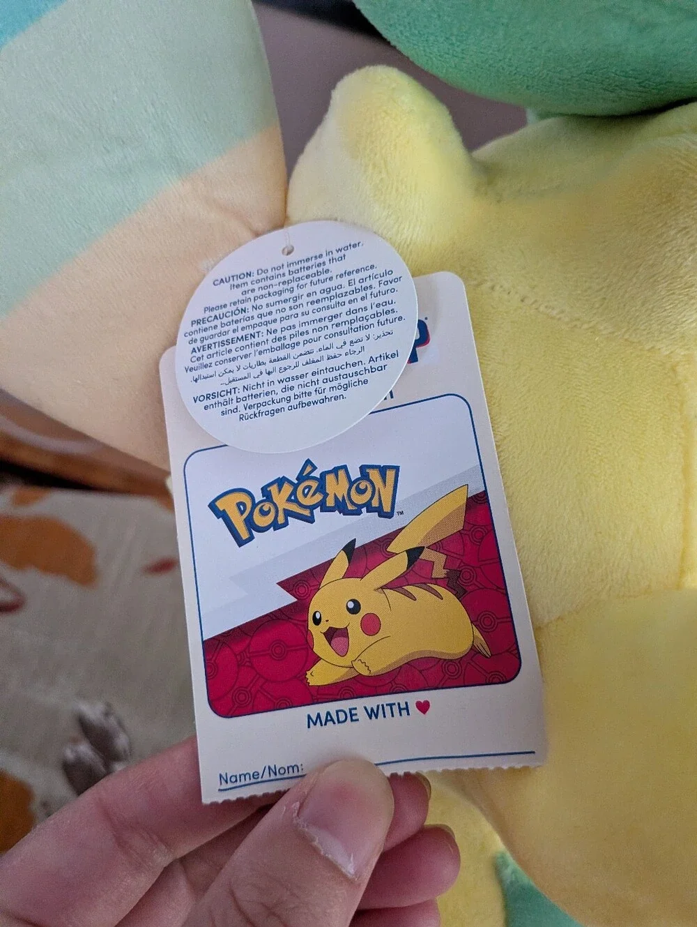 Leafeon Build A Bear Plush with Sound